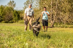 Double TT staff dog training